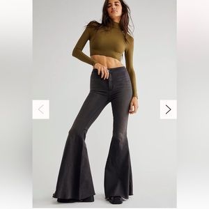 Free People Just Float On Flare Jeans Size 27